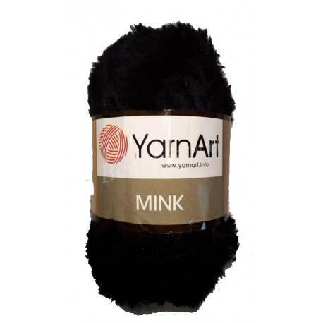 MINK YarnArt 346 (Черный)