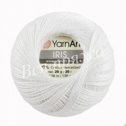 IRIS YarnArt 910 (Белый)