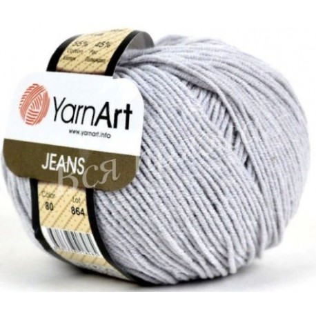 JEANS YarnArt 80 (Пепельный)