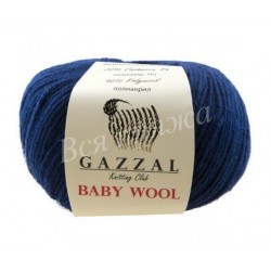 BABY WOOL Gazzal 802 (Темно-синий)