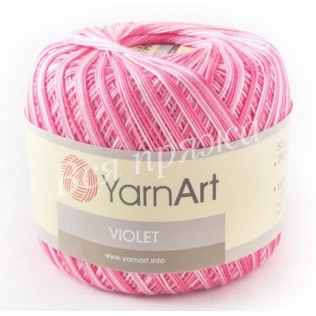VIOLET MELANGE YarnArt 377 (Розовый) - Снят с производства