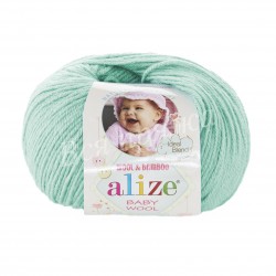 BABY WOOL Alize 19 (Водяная зелень)