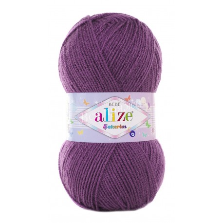 SEKERIM BEBE Alize 206 (Фиолетовый) - Снят с производства