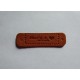 Бирка пришивная "Hand Made with love" 55 х 15 мм. Медь