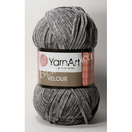 VELOUR YarnArt 858 (Серый)