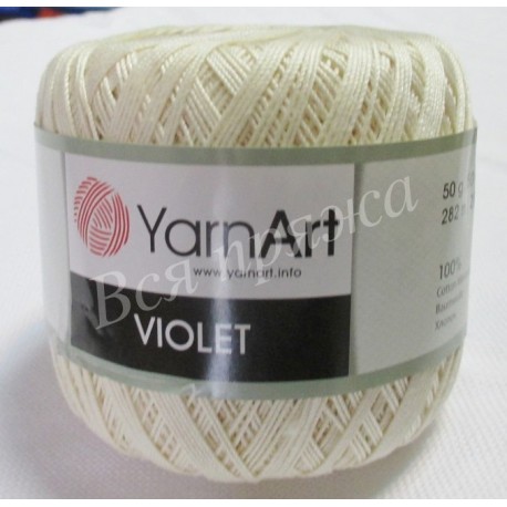 VIOLET YarnArt 6282 (Молочный)