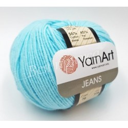 JEANS YarnArt 76 Светлая бирюза